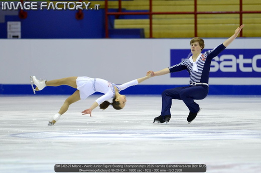 2013-02-27 Milano - World Junior Figure Skating Championships 2625 Kamilla Gainetdinova-Ivan Bich RUS